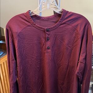 Lululemon OG Metal vent tech long sleeve Henley